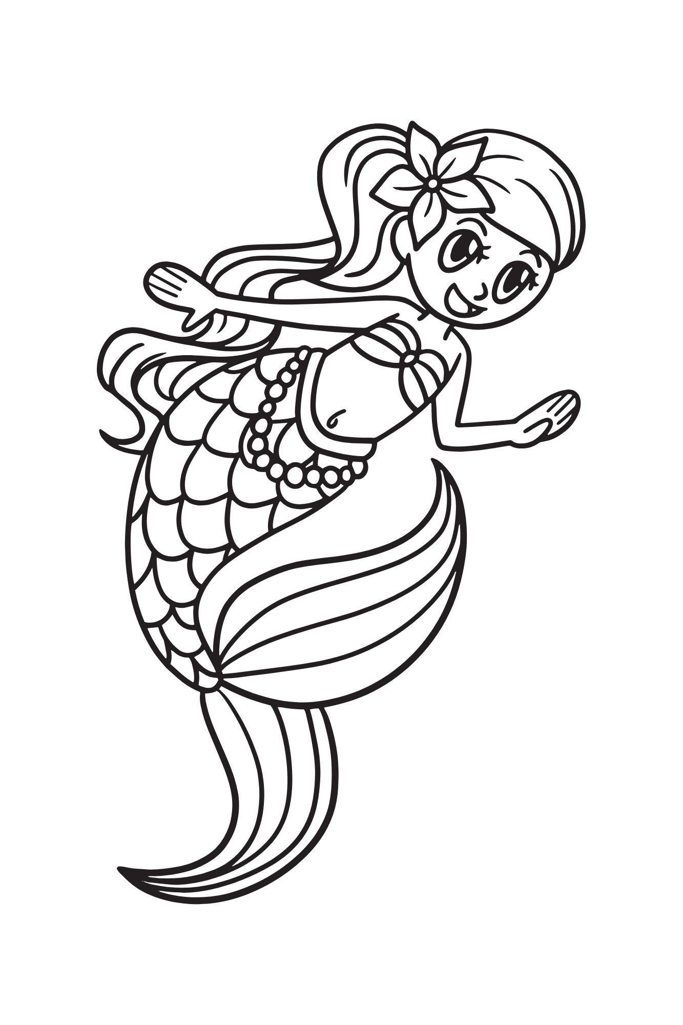 Mermaid & Friends Travel Size Coloring & Activity Book