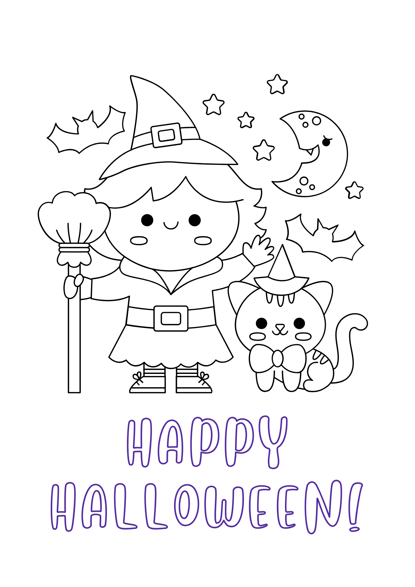 Premium Halloween Coloring & Activity Book
