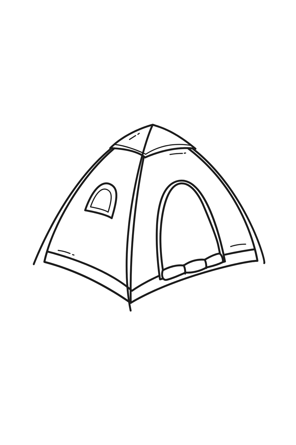Camping Trip Travel Size Coloring & Activity Book