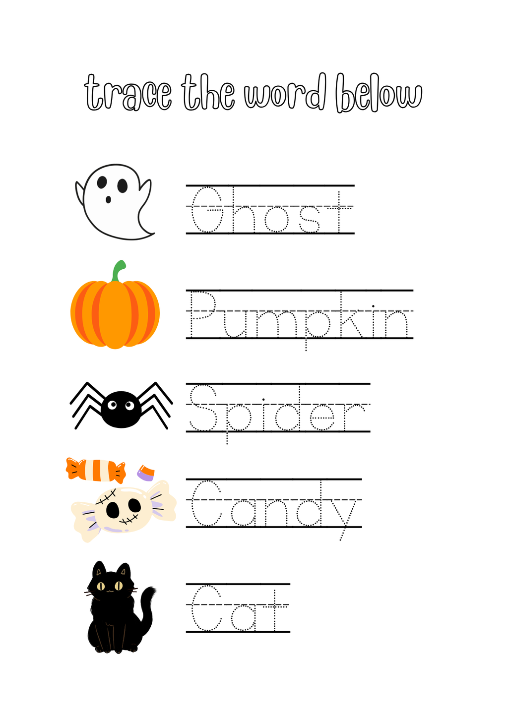Halloween Travel Size Coloring & Activity Book
