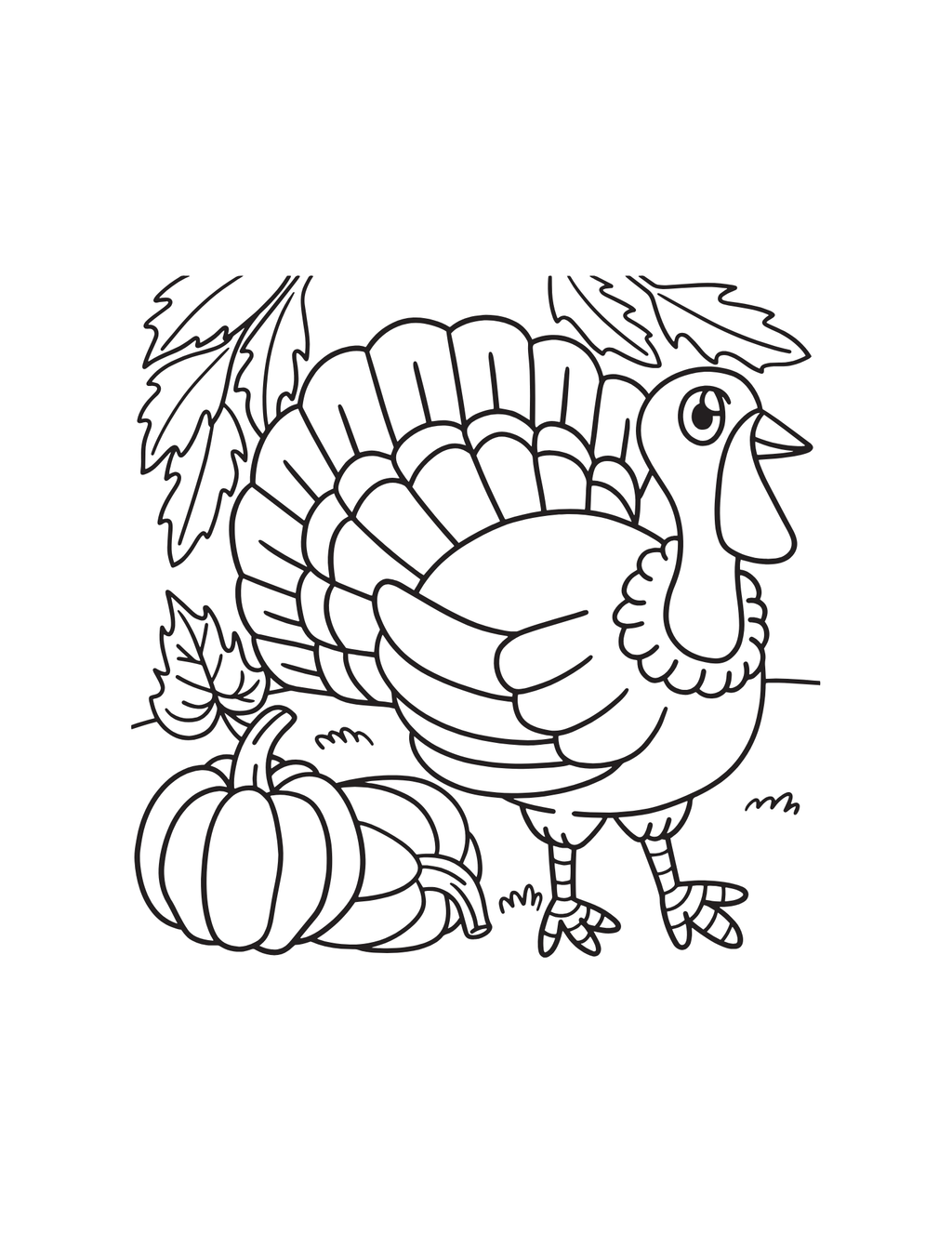 Thanksgiving Travel Size Coloring & Activity Book
