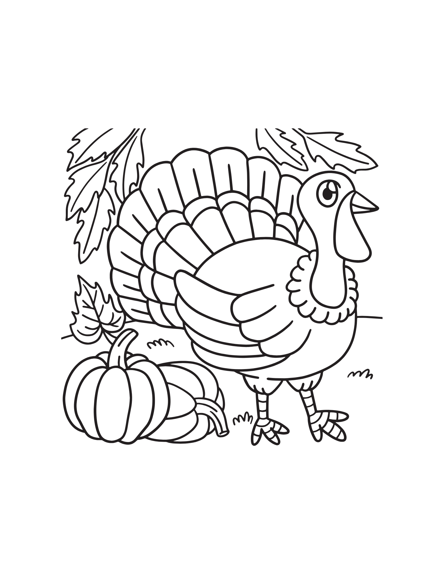 Thanksgiving Travel Size Coloring & Activity Book