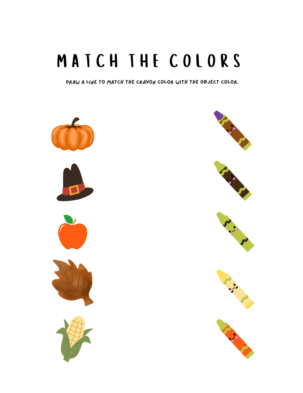 Thanksgiving Travel Size Coloring & Activity Book