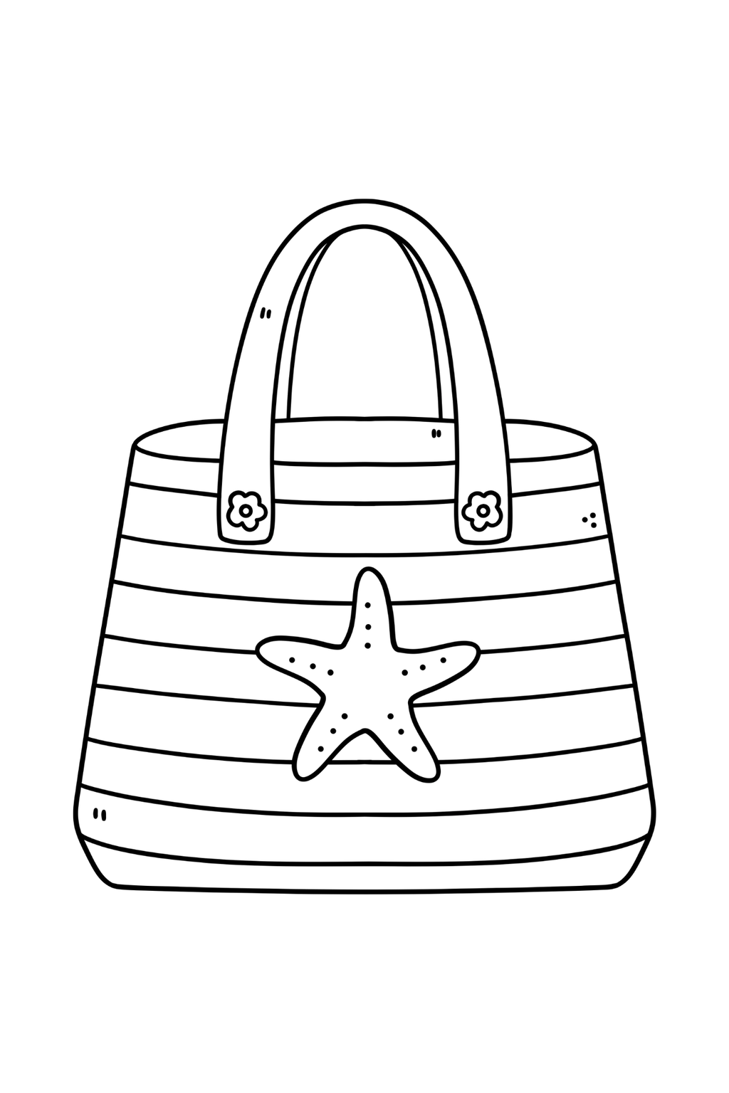 Beach Vacation Travel Size Coloring & Activity Book