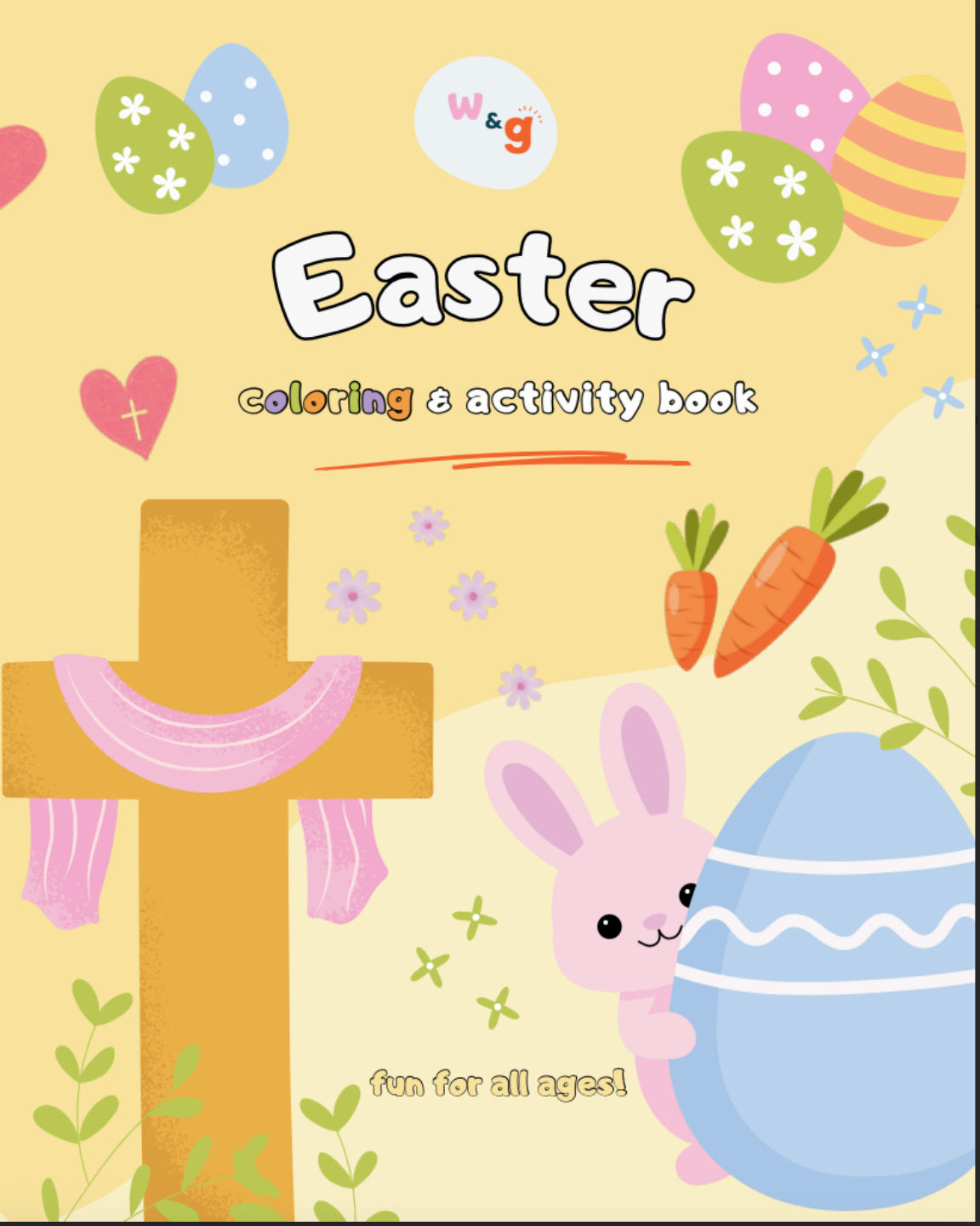 Premium Easter (Christian Edition) Coloring & Activity Book