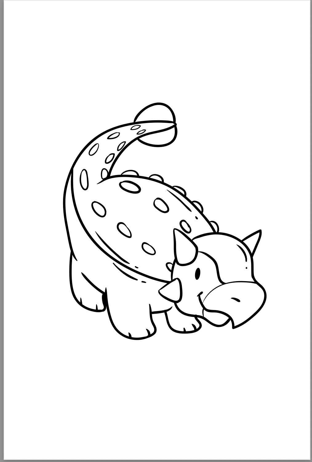 Dinos & Dragons Travel Size Coloring & Activity Book