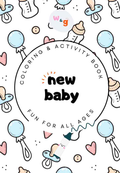 New Baby Travel Size Coloring & Activity Book