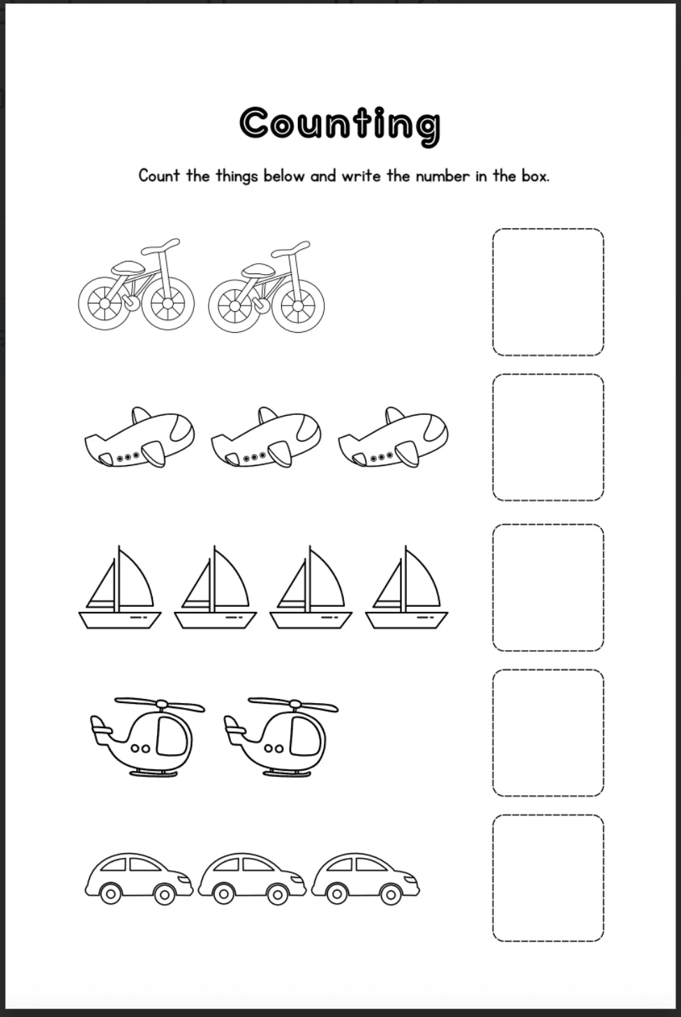 Things That Go Travel Size Coloring & Activity Book