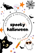 Halloween Travel Size Coloring & Activity Book